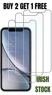 Tempered Glass Screen Protector For iPhone 13, 14 Pro, plus, Pro Max - Image 1 of 4