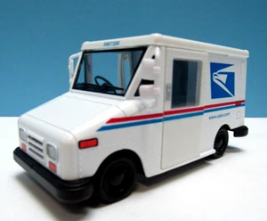 DIECAST 5 INCH UNITED STATES USPS MAIL TRUCK GRUMMAN LLV 1:36 SCALE ~ NEW - Picture 1 of 11