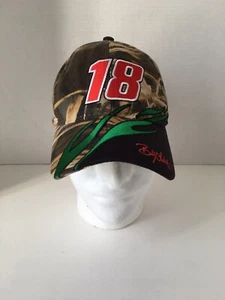 Bobby LaBonte 18 Nascar Enbroidered Baseball Cap Hat, Sample Not For Resale - Picture 1 of 5