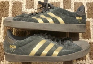 ULTRA RARE 2015 ADIDAS X DGK SUEDE SHELLTOE SKATEBOARD SHOES MEN'S SIZE US10.5 - Picture 1 of 12