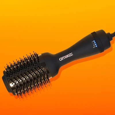 Amika 2.0 Hair Blow Dryer Brush Heated 2 in 1 Hair Styling Tool New in Box - Image 1 of 4
