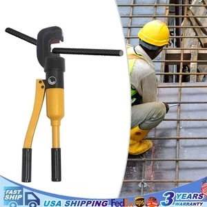 Herramienta de corte de cadena de perno de acero cortador de barras de refuerzo hidráulico de 8 toneladas de 4 mm a 16 mm con caja - Imagen 1 de 8