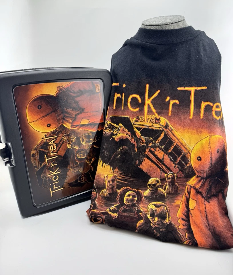 Fright-Rags 2019 Trick ‘r Treat Lunchbox + Shirt Size Medium LE 350 Rare HTF - Image 1 of 4