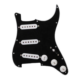 NEU ST Gitarren-Pickups vorverdrahtet geladen Schlagbrett Single Coil SSS 3-lagig  - Bild 1 von 3