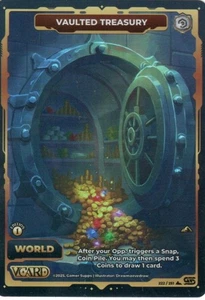 Vcard Mundos Despertados 1ª Edición Tesoro Abovedado - Mundo - Holo - Imagen 1 de 1