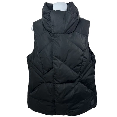 Chaleco Under Armour Storm Down Mujer L Negro Cuello Alto 1342793 Largo Medio Foto 1 de 4