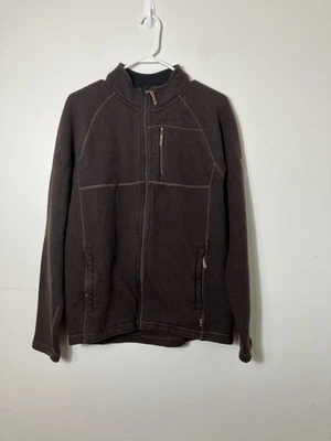 Smartwool Full Zip Sweater Sz Men’s M Brown Wool Wash Wear Outdoor Classic - Image 1 of 4