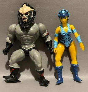 MOTU Masters Of The Universe Vintage-HORDAK & Evil-Lyn Action Figures - Picture 1 of 10