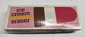 Vintage 1982 Ice Cream Eraser GIFTCO INC - Picture 1 of 10