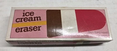 Vintage 1982 Ice Cream Eraser GIFTCO INC - Image 1 of 4