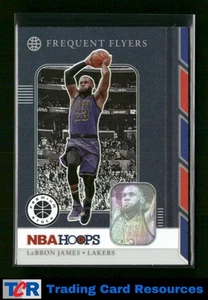 2019-20 Hoops Premium Stock #15 LeBron James Frequent Flyers Holo - Picture 1 of 2