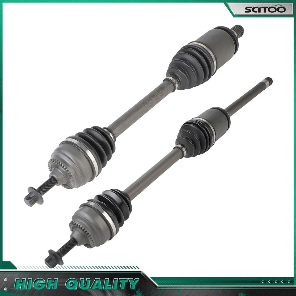 2pcs CV Axles Front for BMW 528i xDrive 2.0L 2012-2016 535i xDrive 3.0L 2011-16 - Image 1 of 4