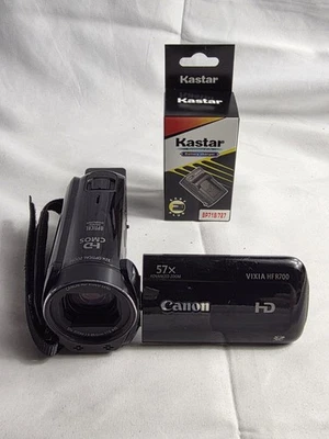 Canon VIXIA HF R700 Full HD 1080p 60fps MP4 Flash Camcorder Black 32x Tested - Image 1 of 4