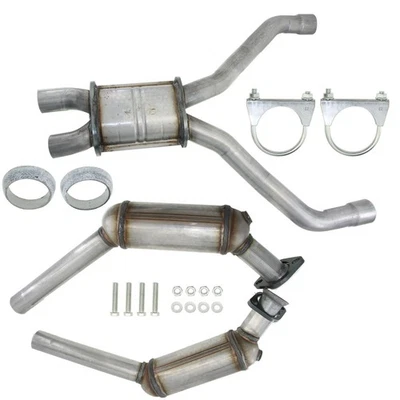 Catalytic Converter Y Pipe 2003-2005 For Ford Thunderbird 2003-06 For Lincoln LS - Image 1 of 4