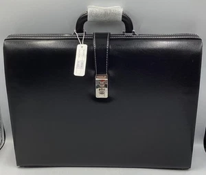 Black Model 6919 Unbranded Briefcase Document Case with Combination Lock - #5093 - Picture 1 of 19