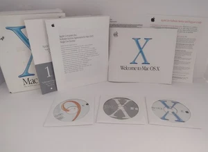 Mac OS X 10.1 retail with Mac OS 9 featuring Sherlock 2 9.2.1 disk in box. - Picture 1 of 22