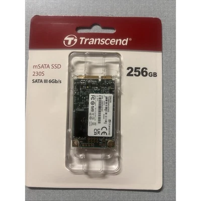 TRANSCEND TS256GMSA230S 256GB mSATA SATAIII 230S Solid State Drive - Image 1 of 2