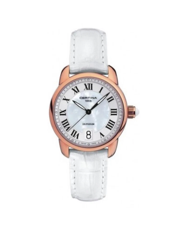 CERTINA Women Analog Quartz Casual Watch Classic Dress White Dial Waterproof Rou - Image 1 of 1