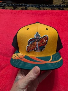 Mitchell & Ness Seattle SuperSonics Snapback Mütze Retro 90s Logo gelb grün NBA - Bild 1 von 10