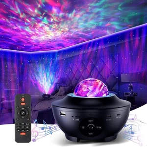 Galaxy Projector Star Projector, Bluetooth Speakers Night Light Timer Remote ... - Picture 1 of 6