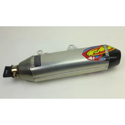 Aluminum Factory 4.1 Slip-On Carbon Fiber End Cap XCF-W/FE OPEN BOX 045647 — 第 1/4 张图片