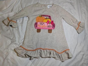 Rare Editions Girls Fall/Pumpkin Shirt Size 5 - Picture 1 of 4