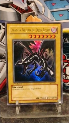 RED-EYES Black Dragon YU-GI-OH 1st Ed Foil Dragon Negro De Ojos Rojos BIJ-S001 - Image 1 of 2