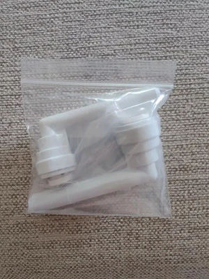 AMWAY eSpring Water Purifier Elbow Connector 2pcs “L” Shape Tubing Joint 061801 - Image 1 of 4