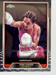 2025 Topps Chrome Boxing | Terri Harper #39 - Picture 1 of 2