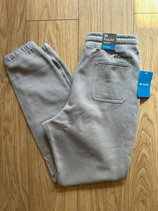 Pantalones de chándal Columbia para hombre Trek Joggers gris jaspeado medianos regulares #0147 - Imagen 1 de 5