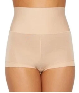 NUEVO Panty corto para mujer Maidenform Tame Your Tummy, algodón beige desnudo 2X - Imagen 1 de 4