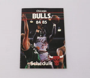 Chicago Bulls 1984-85 Pocket Spielplan Top Zustand Michael Jordan RC Jahr - Bild 1 von 6