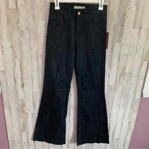 NWT Flying Monkey Dark Wash Bootcut Flare Leg Jeans - Picture 1 of 5