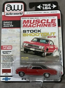 auto world 1/64 1967 Chevy Chevelle SS 1 of 9880 premium series limited edition - Picture 1 of 4