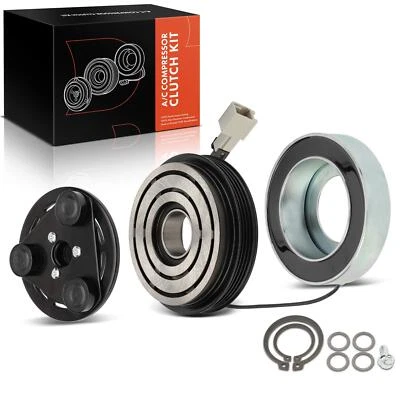 Kit de embrague compresor de CA para Subaru Impreza 02-07 Saab 9-2X 2005-2006 4 ranuras Foto 1 de 4