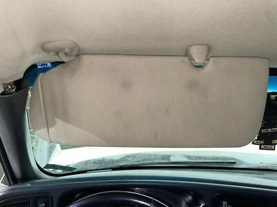 2003 - 2007 GMC Sierra 2500 Driver LH Left Gray Sun Visor - Image 1 of 2