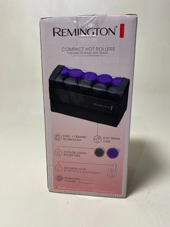 Remington H1015 Compact Ceramic Worldwide Voltage Hair Setter & Rollers