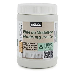 Pebeo Studio GREEN Modeling Paste Medium for Acrylic Painting 225ml - Picture 1 of 4