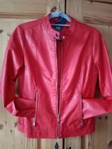Via Milano* Neu- Jacke - Lederimitat - Gr. 36 - Neu - Bild 1 von 9