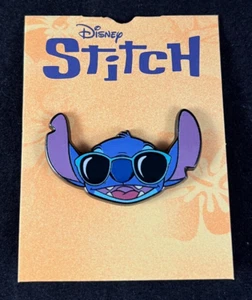 Disney - Lilo & Stitch - Stitch with Sunglasses -Enamel Pin -About 1 Inches High - Picture 1 of 4