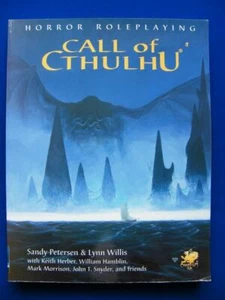 Call Of Cthulhu Core Rulebook 5.5 - Chaosium 2376 - VG+ - Foto 1 di 2