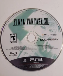 Final Fantasy XIII 13 (Sony PlayStation 3, PS3) Tested - Disc Only - Picture 1 of 2