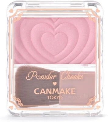 CANMAKE Powder Cheeks 1.8g P02 Little Shy Pink - Image 1 of 4