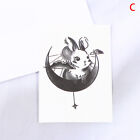 1Pc Tattoo Sticker Tiger Moon Whale Couples Student Personality Temporary Tattoo