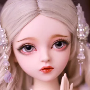 60cm 1/3 BJD Doll Girl Ball Jointed Dolls + Full Set Outfit Changeable Eyes Gift - Picture 1 of 12