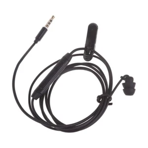 3.5mm Corded Single Side Earphone Corded Business Headset Line Control Stereo - Bild 1 von 8