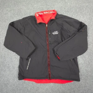 Holden Racing Team Jacket Mens XLARGE Black HRT Reversible motorsport Fleece XL - Picture 1 of 24