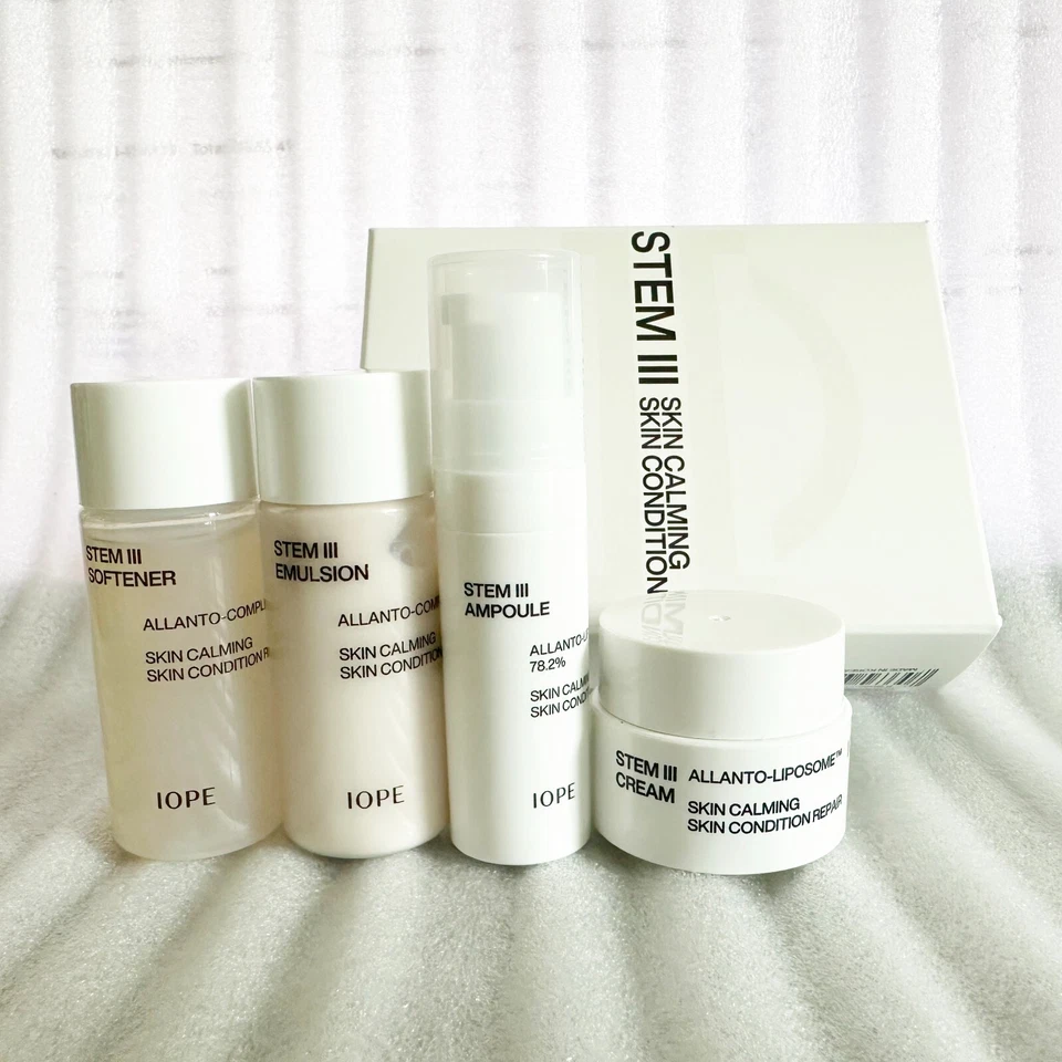 IOPE STEM III TRIAL KIT (4 Items) Skin Calming&Repairing, Sample - Image 1 of 1