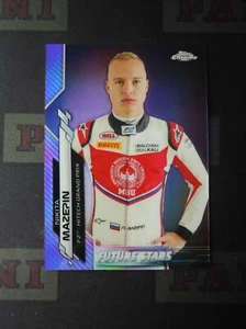 2020 Topps Chrome F1 Racing 1st Edition Purple Refractor Nikita Mazepin /399 - Picture 1 of 2