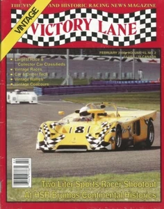 VICTORY LANE 2000 FEB - THE VINTAGE & HISTORIC RACING NEWS MAGAZINE - Imagen 1 de 1
